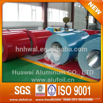 Chine fabrication d&#39;aluminium bobine en aluminium pré-peinte revêtue de rouleau / feuille en aluminium pré-peintée en bobine